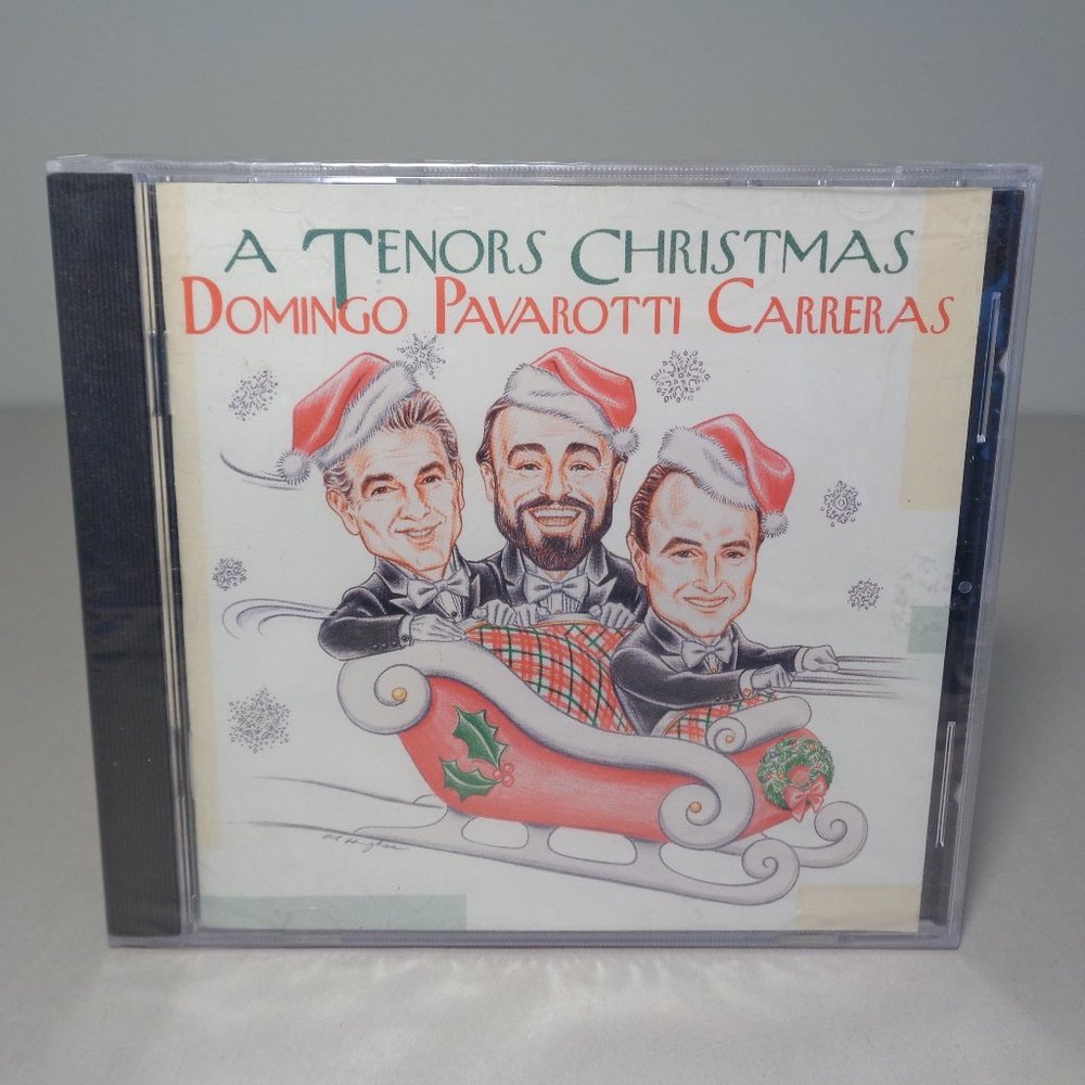 A TENORS CHRISTMAS by Domingo Pavarotti Carreras New CD